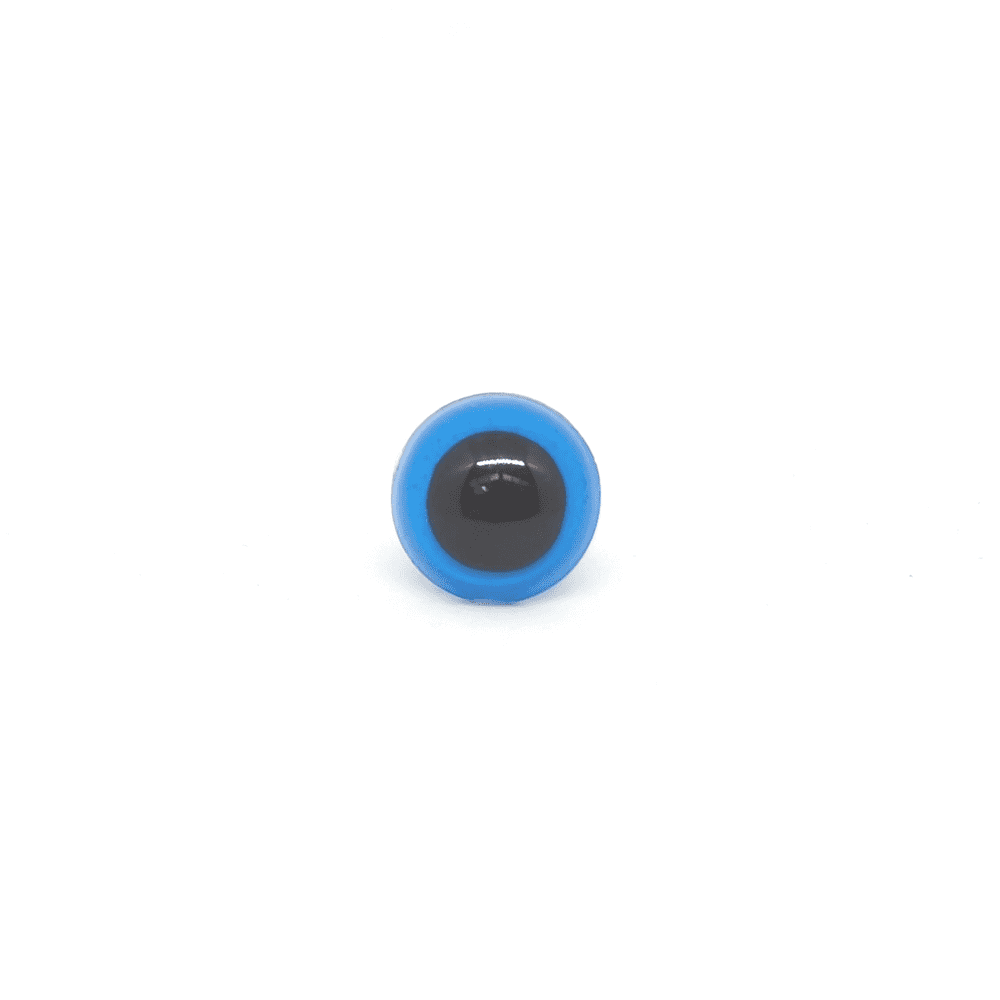 13mm BLUE Toy Safety Eyes x 2