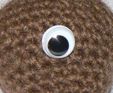 2 x 12mm Googly Moving Pupil Safety Eyes