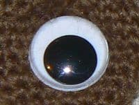 25mm Googly Moving Pupil Safety Eyes x 100