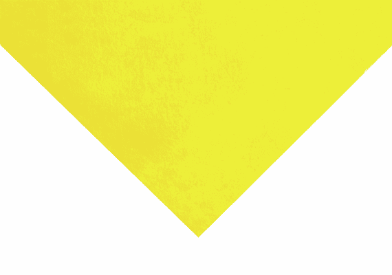 30cm Felt Wool Square 0011 Yellow