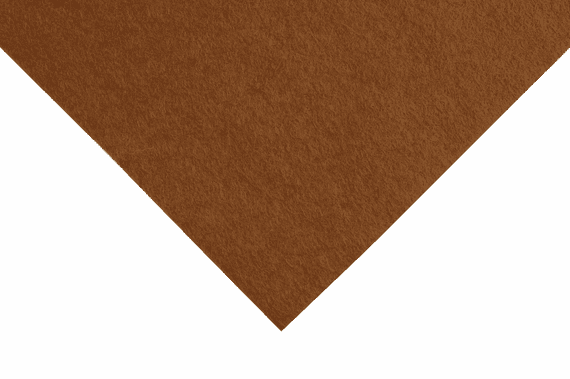 30cm Felt Wool Square 0017 Terracotta Brown