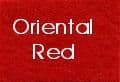 30cm Felt Wool Square 0126 Oriental Red