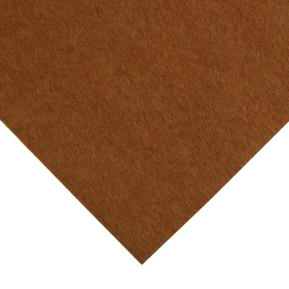 30cm Felt Wool Square 0187 Mahogany DISCONTINUED