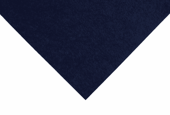 30cm Felt Wool Square 6328 Midnight Navy