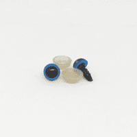 8mm BLUE Toy Safety Eyes x 2