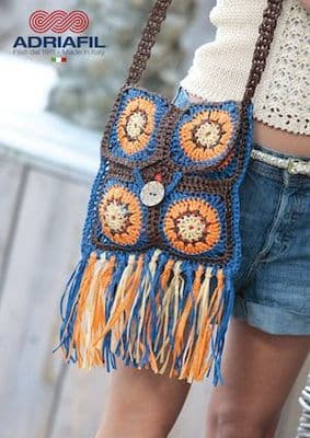 Adriafil Rafia ANTHE Bag Crochet Pattern