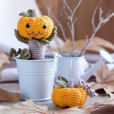 Anchor Creativa Baby Pumpkin Halloween Crochet Pattern FREE