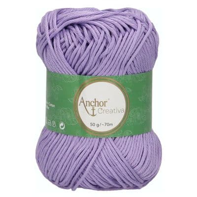 Anchor CREATIVA Cotton Yarn 108 Lilac