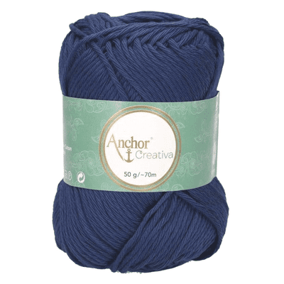 Anchor CREATIVA Cotton Yarn 150 Dark Blue