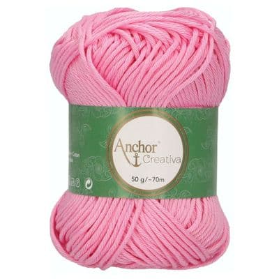 Anchor CREATIVA Cotton Yarn 222 Pink