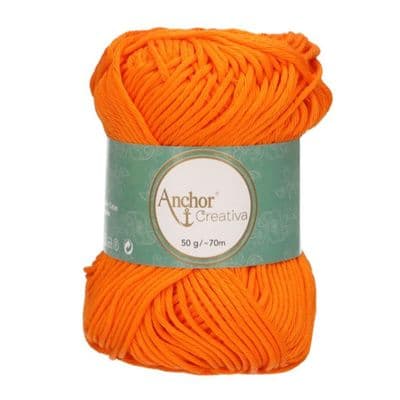 Anchor CREATIVA Cotton Yarn 281 Orange