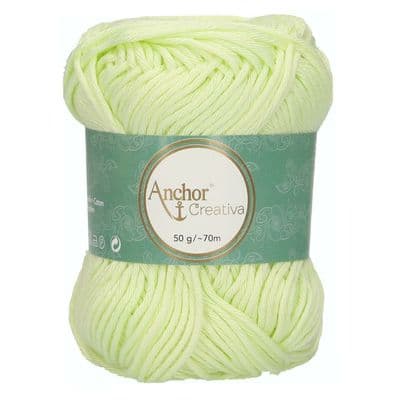 Anchor CREATIVA Cotton Yarn 3206 Lime Citrus