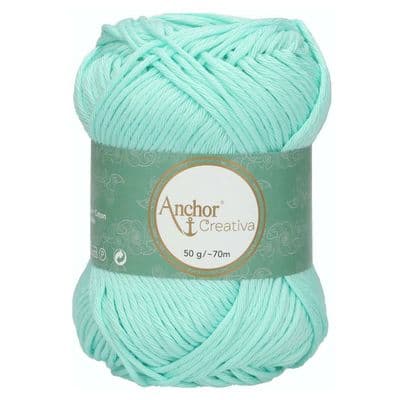Anchor CREATIVA Cotton Yarn 385 Peppermint Green