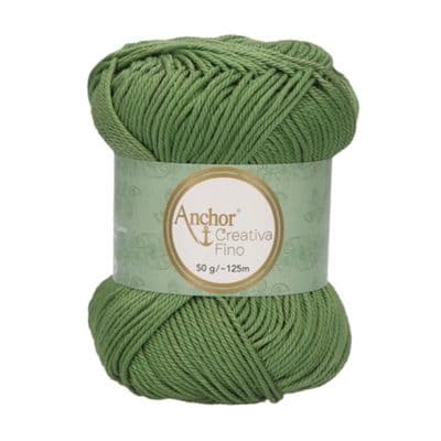 Anchor Creativa FINO Cotton Yarn 212 Green