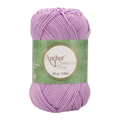Anchor Creativa FINO Cotton Yarn 226 Lilac