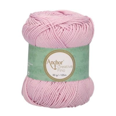 Anchor Creativa FINO Cotton Yarn 246 Lilac/Pink
