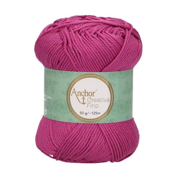 Anchor Creativa FINO Cotton Yarn 251 Foxglove