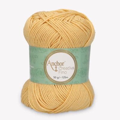 Anchor Creativa FINO Cotton Yarn 306 Honey