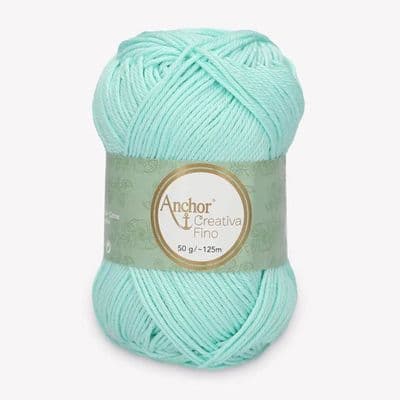 Anchor Creativa FINO Cotton Yarn 385 Peppermint