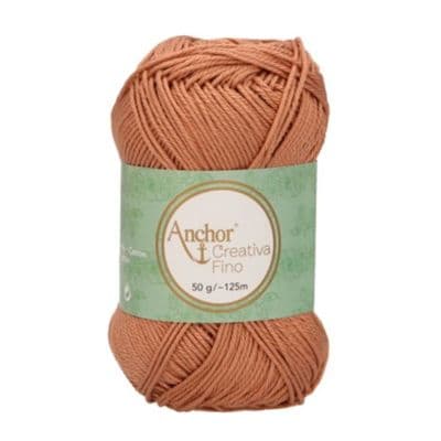Anchor Creativa FINO Cotton Yarn 437 Hazelnut