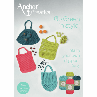 Anchor Creativa Go Green in Style Crochet Booklet FREE