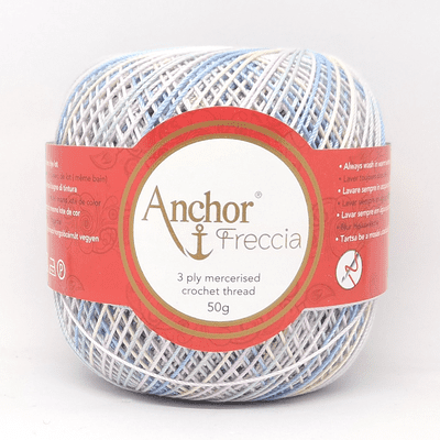 Anchor Freccia Multicolour No.12 Crochet Cotton 9427 Pastel Blend