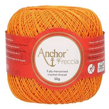 Anchor Freccia No.12 Crochet Cotton 314 Orange