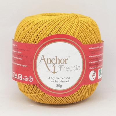 Anchor Freccia No.12 Crochet Cotton 320 Gold
