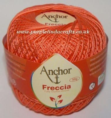 Anchor Freccia No.12 Crochet Cotton 328 Orange