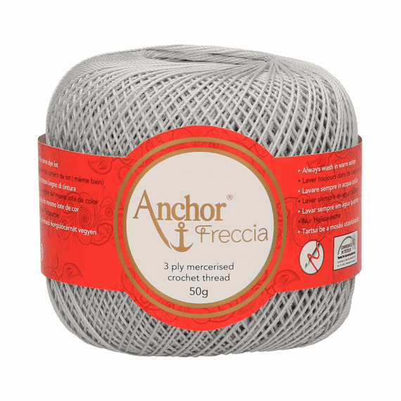 Anchor Freccia No.12 Crochet Cotton 642 Ice Blue