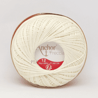 Anchor Freccia No.12 Crochet Cotton 6650 Cream 50g