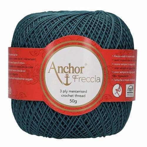 Anchor Freccia No.12 Crochet Cotton 671 Peacock