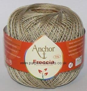 Anchor Freccia No.12 Crochet Cotton 831 Beige/Taupe