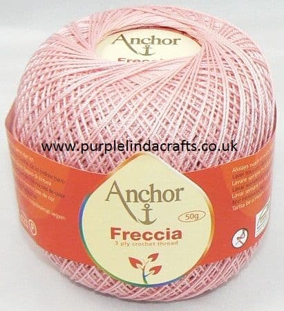Anchor Freccia No.16 Crochet Cotton 8316 Pink