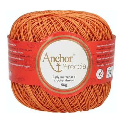 Anchor Freccia No.6 Crochet Cotton 1003 Terracotta