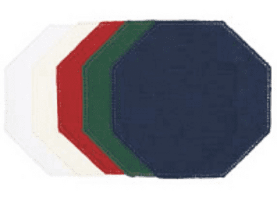 Anchor Home Fabric Shapes Patchwork Crochet OCTAGON White 001