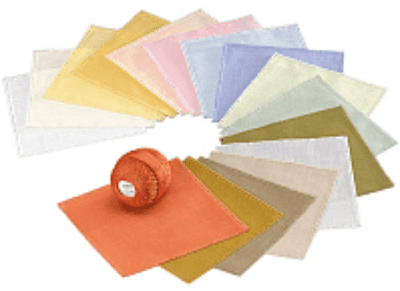 Anchor Home Fabric Shapes Patchwork Crochet QUADRAT 1003 Terracotta