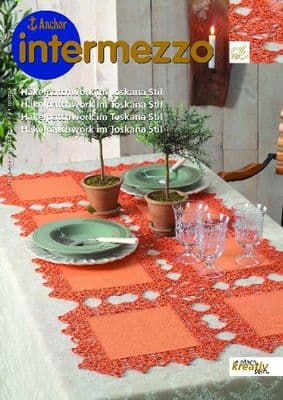 Anchor intermezzo Crochet Patchwork Toscana Style leaflet REDUCED