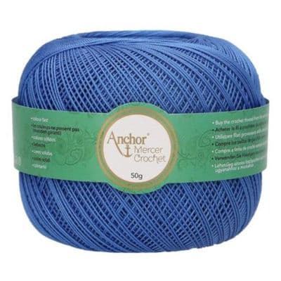 Anchor Mercer No.20 Crochet Cotton 131 Blue