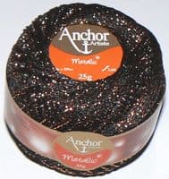 Anchor Metallic Crochet Thread No.5 - 316 Bronze DISCONTINUED