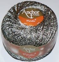 Anchor Metallic Crochet Thread No.5 - 324 Pewter
