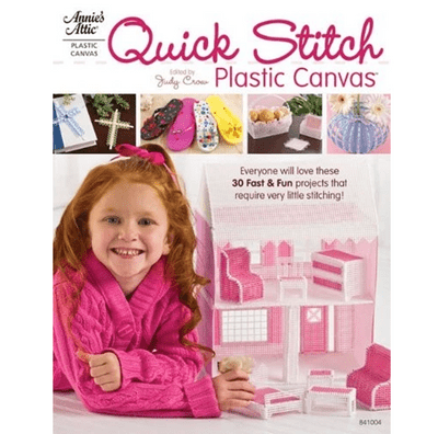 Annies Attic Quick Stitch Plastic Canvas Book 841004