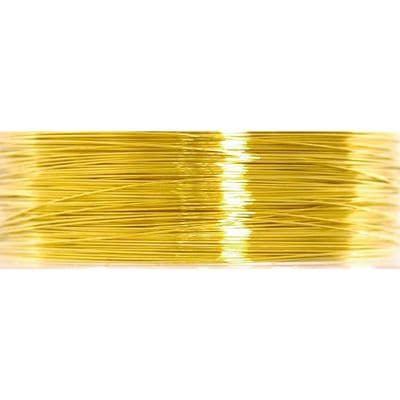 Beading Wire 34 Gauge Gold