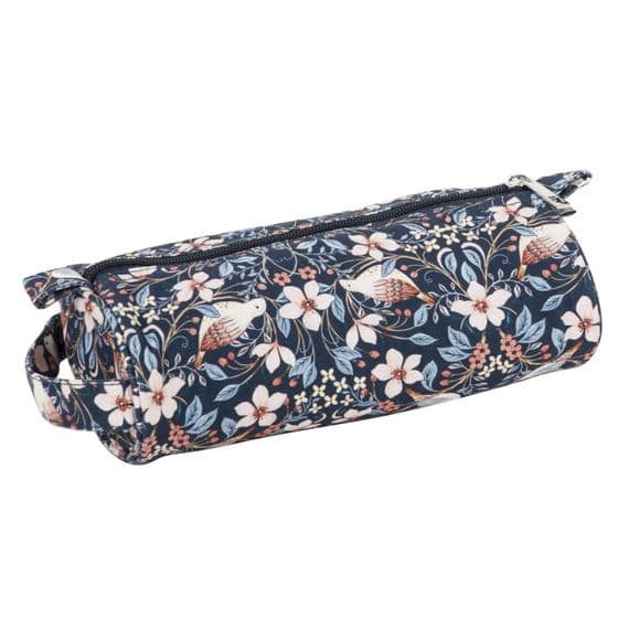 Blossom Birds Floral Crochet Hook Storage Case