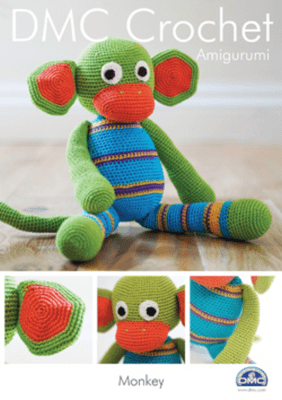 DMC Amigurumi MONKEY Crochet Pattern 15048