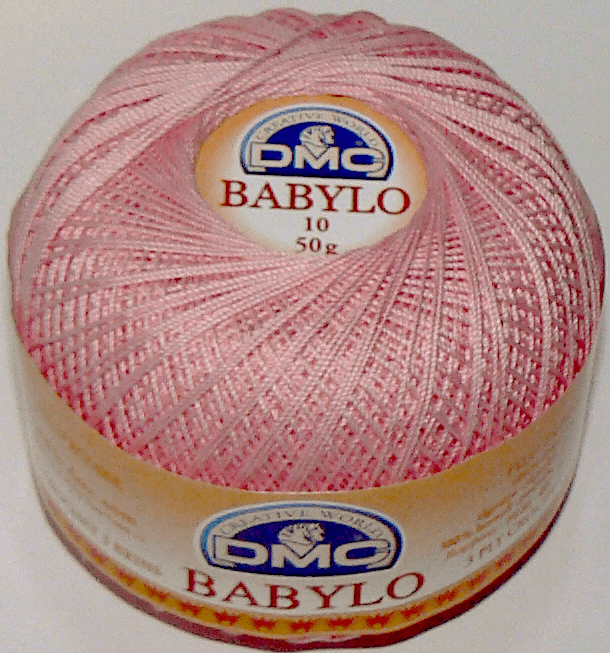 DMC BABYLO Crochet Cotton No 10 460 PINK