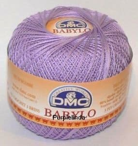 DMC Babylo Crochet Cotton No.30 210 LILAC