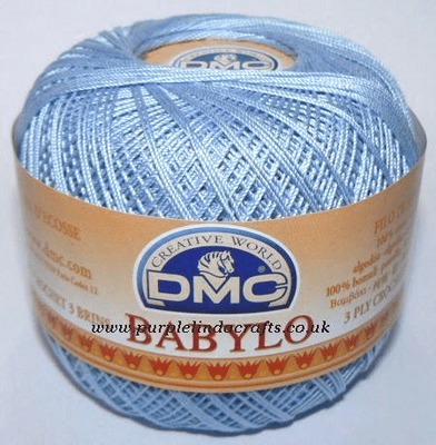DMC Babylo Crochet Cotton No.30 3840 Pale BLUE