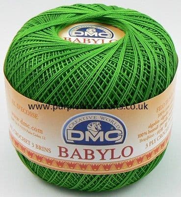 DMC Babylo Crochet Cotton No.30 906 Green