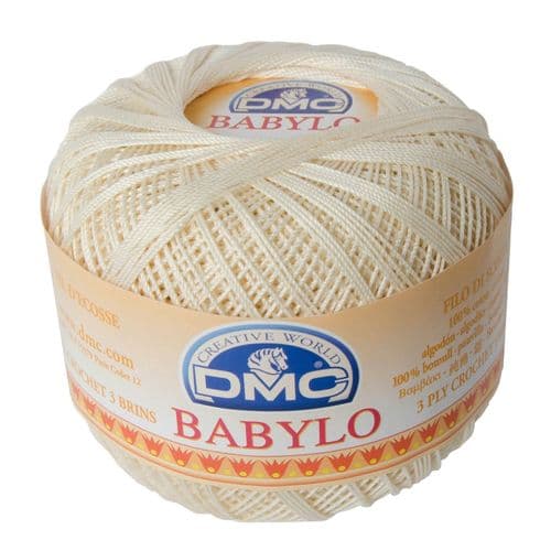 DMC BABYLO Crochet Cotton No 40 ECRU